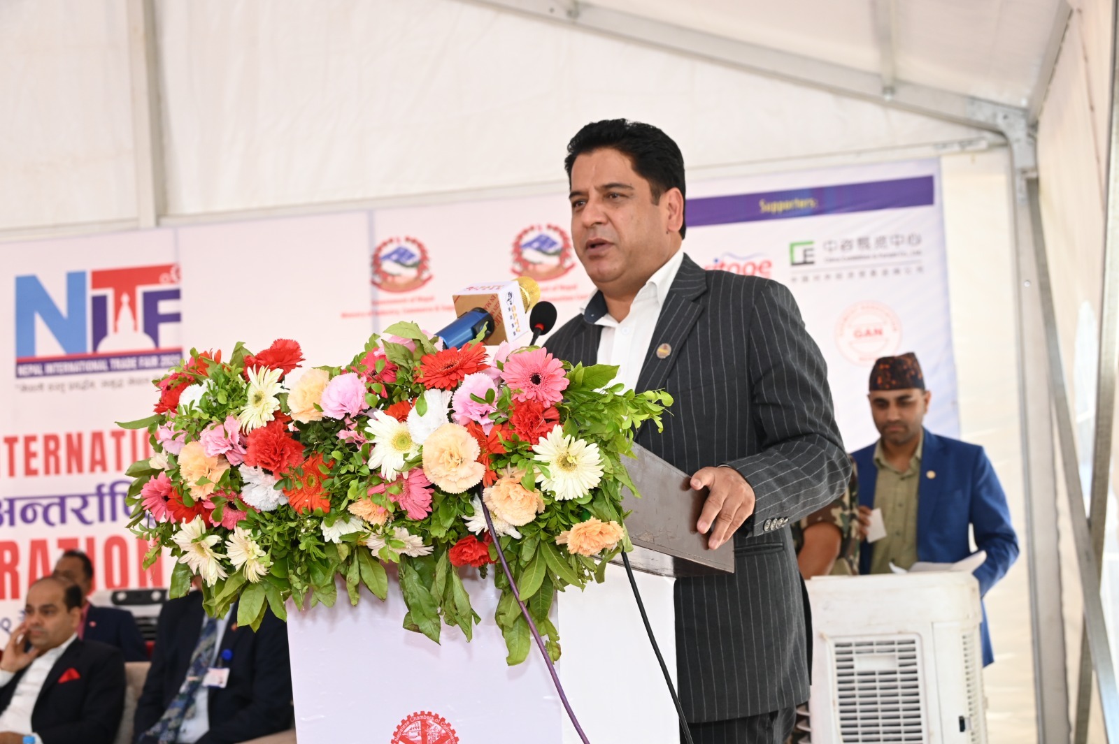 उत्पादन बढाएर निर्यात प्रवर्द्धनमा निजी क्षेत्रको नेतृत्व आवश्यक : मन्त्री भण्डारी