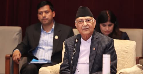 गृहमन्त्रीको राजीनामा माग संसद अवरोधको बहाना मात्र हो : प्रधानमन्त्री ओली