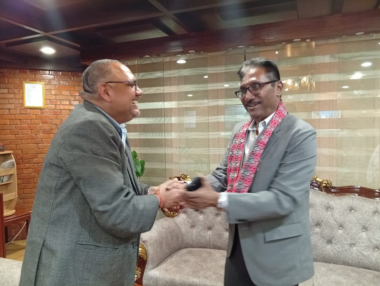 श्रम मन्त्री भण्डारी जेनेभा प्रस्थान